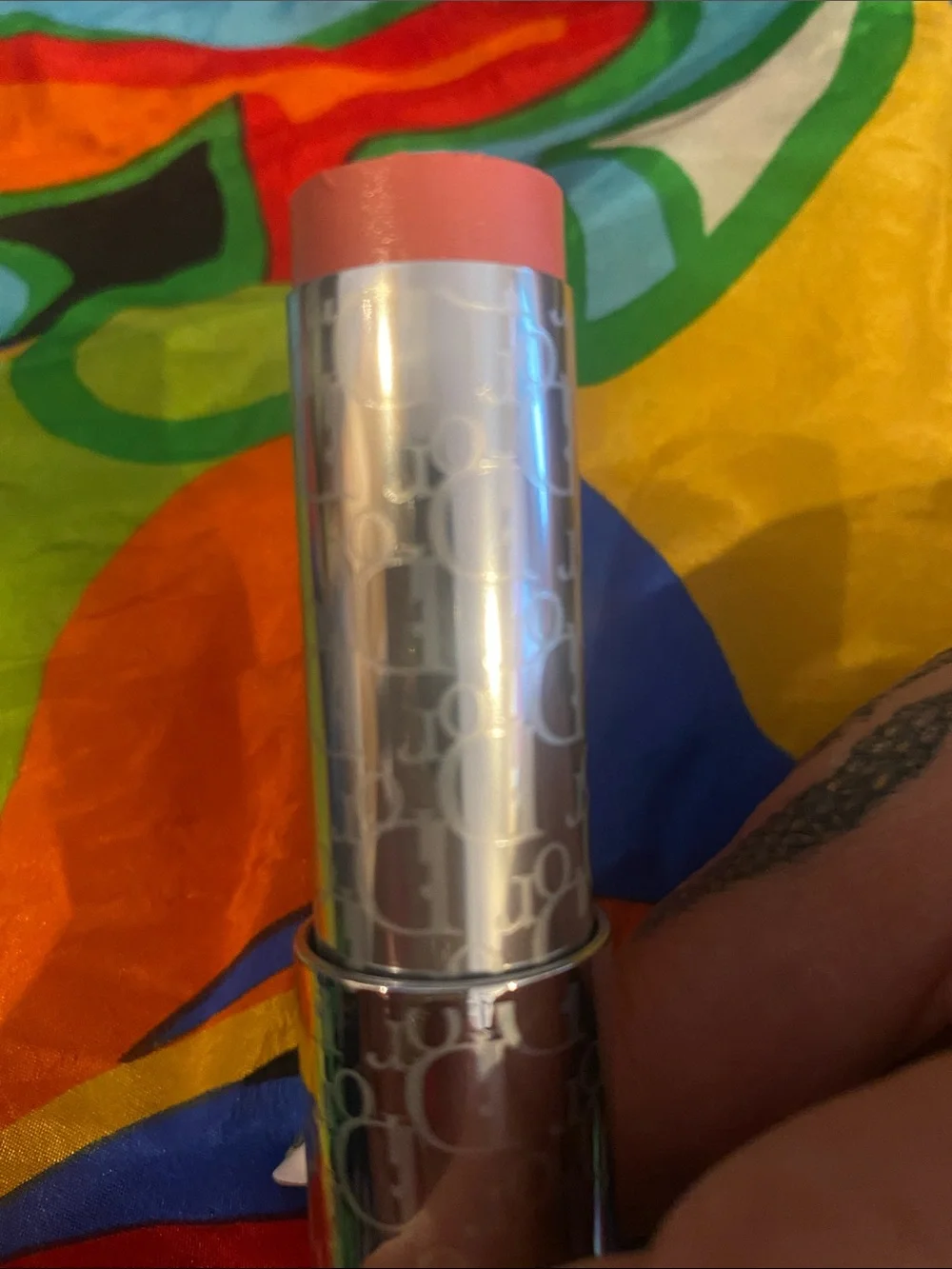 Dior Backstage Rosewood Glow Stick - Navy Packaging with White Text